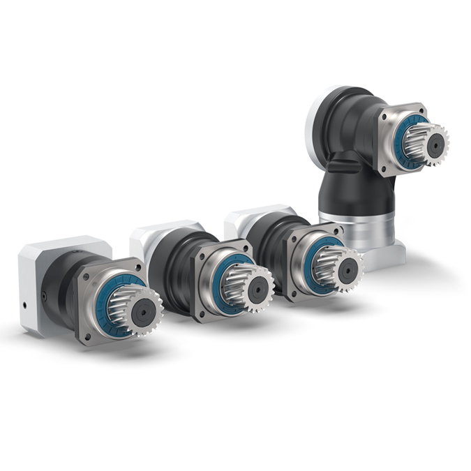 Planetary gearboxes with mounted pinion