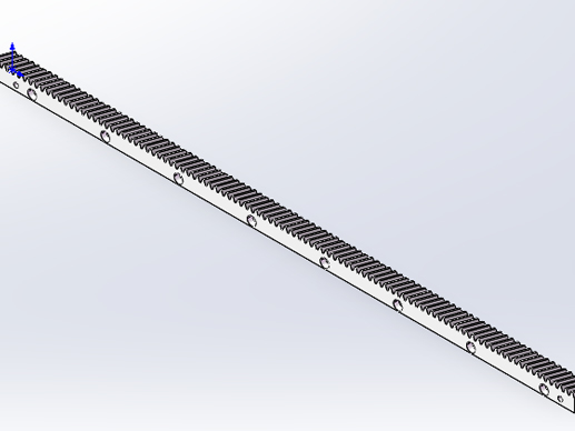 Rack and pinion transmission design calculation